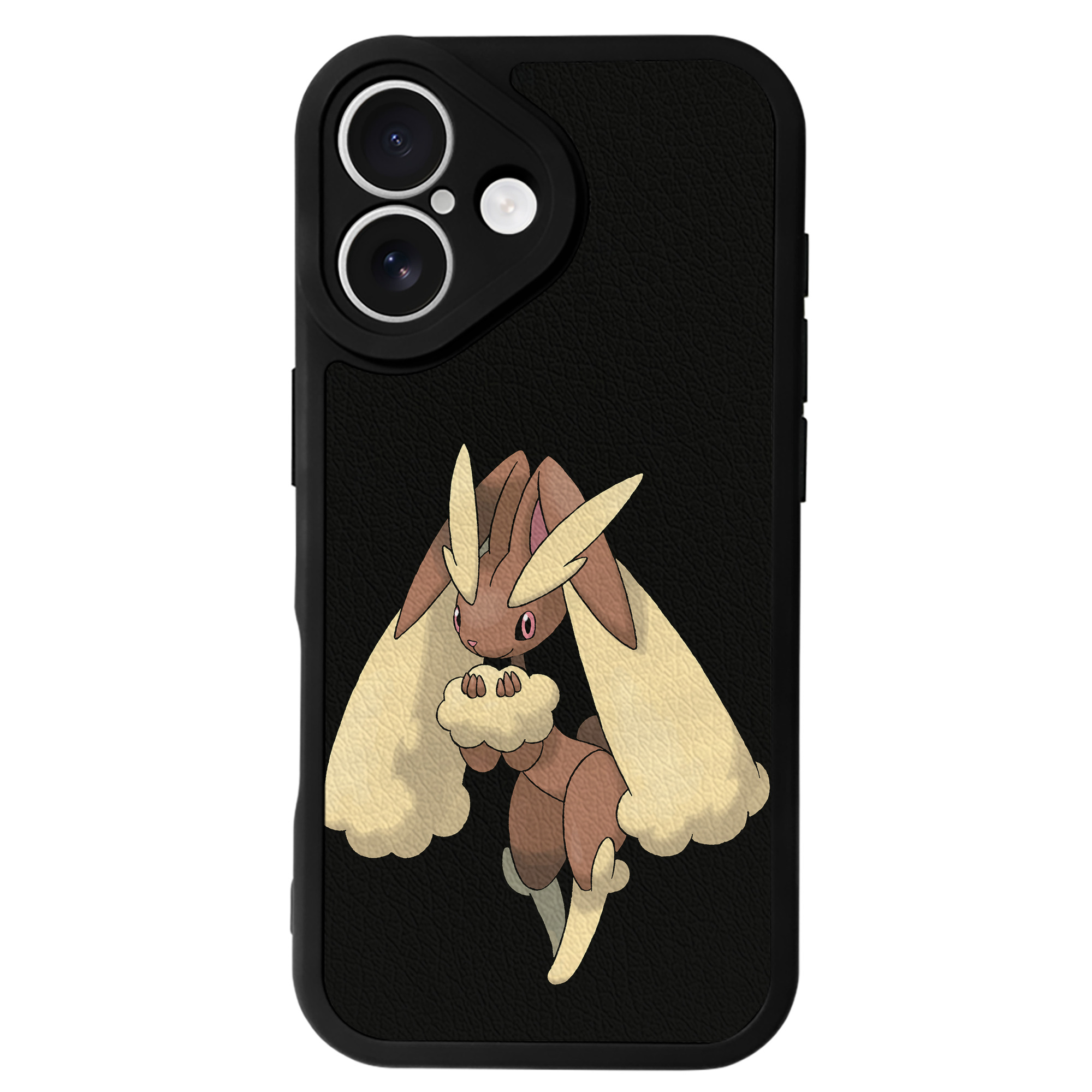 （画像用） ポケットモンスター Pokémon 【iPhone 16シリーズ対応】シリコンスマホケース（レザー調） 材質：シリコン